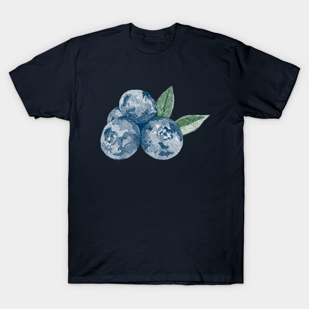 Blueberry T-Shirt by MickeyEdwards